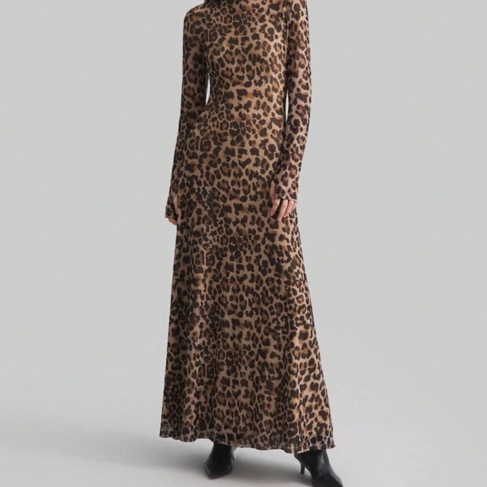 NWOT Leopard Dress